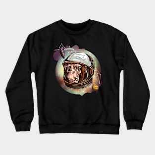 Moon monkey Crewneck Sweatshirt